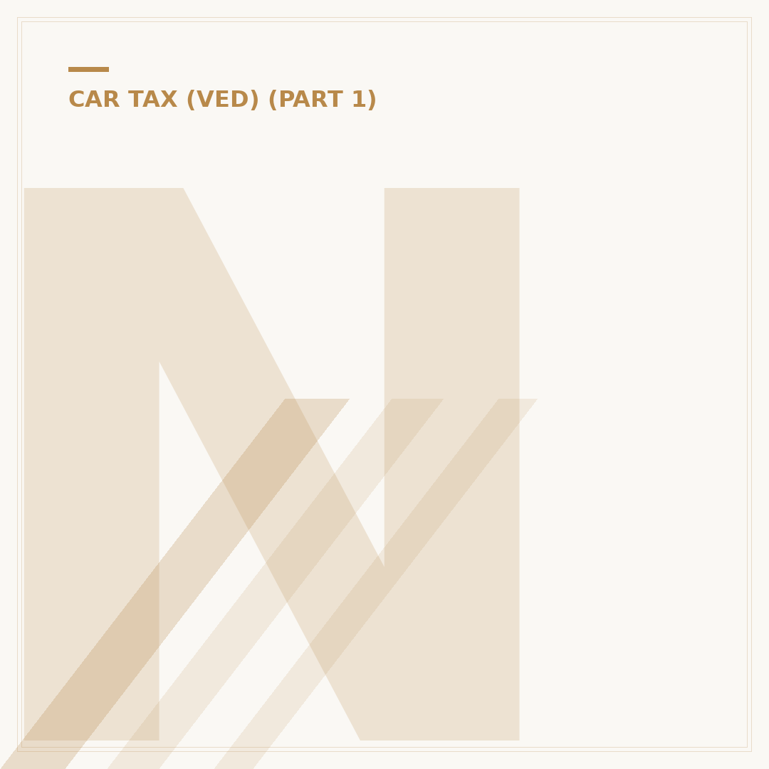New Keeper Car Tax