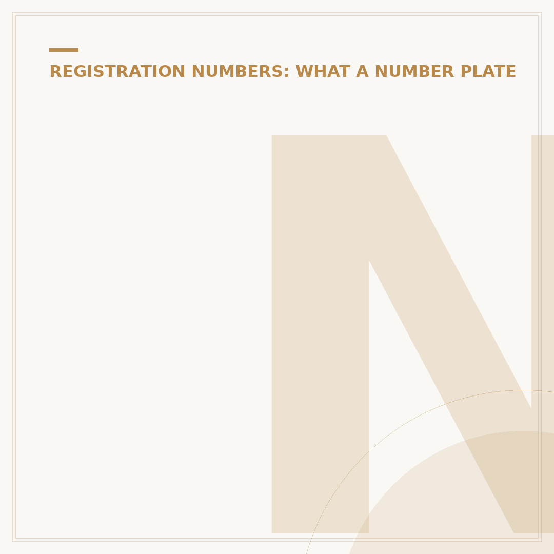 Number Plates While You Wait: Get Yours Today