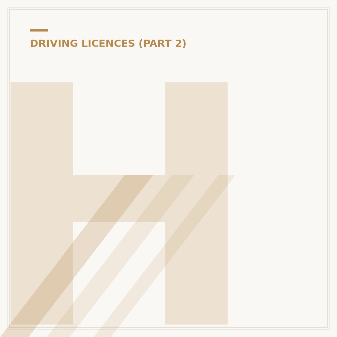 How to Obtain a Driving Licence