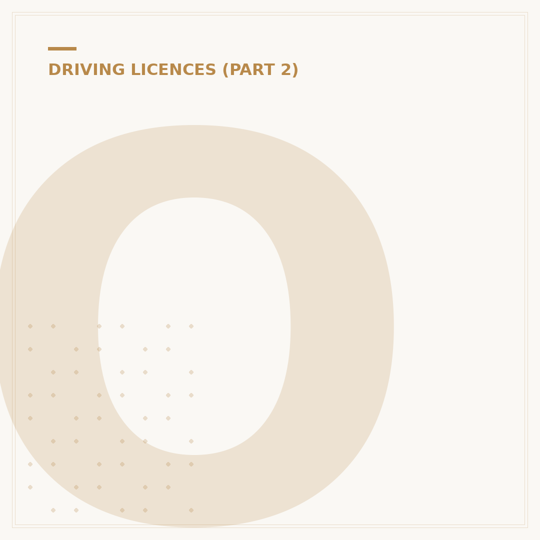 Obtaining a UK Driving Licence