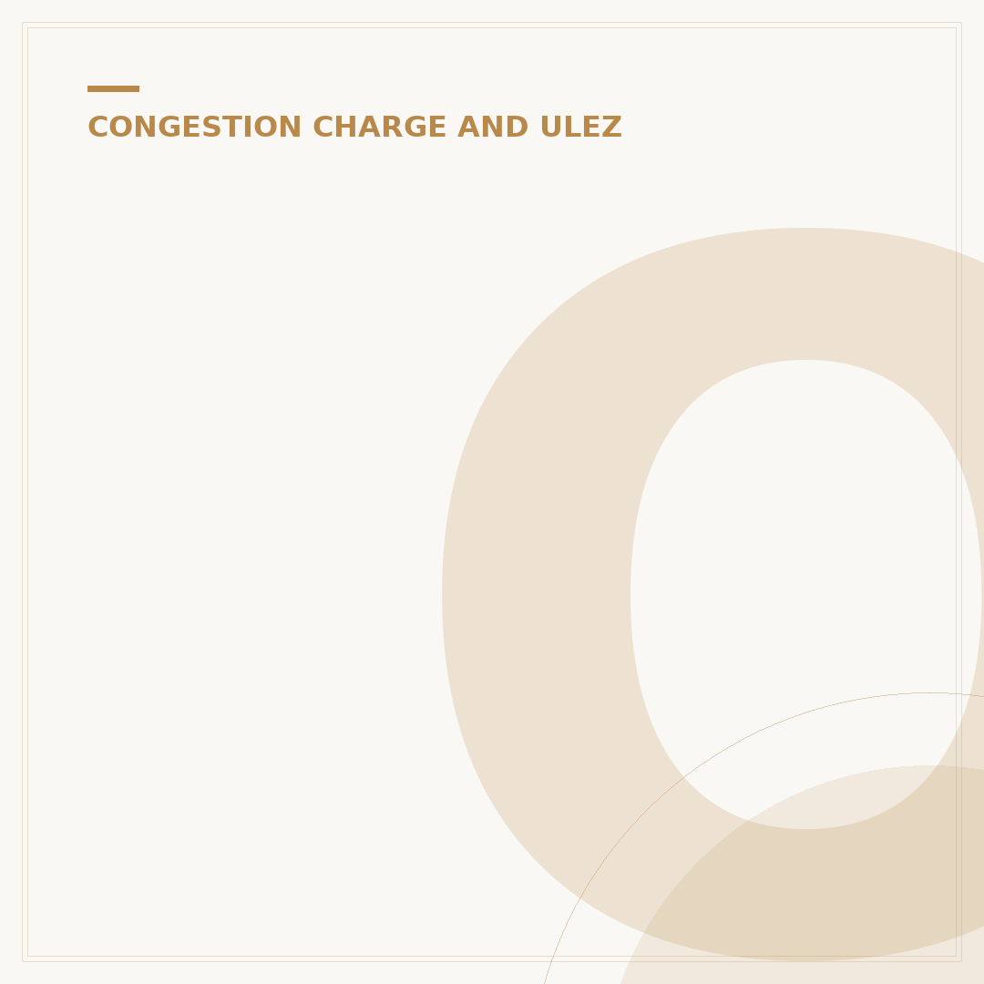 Oxford Congestion Charge Exemptions: Who Qualifies?