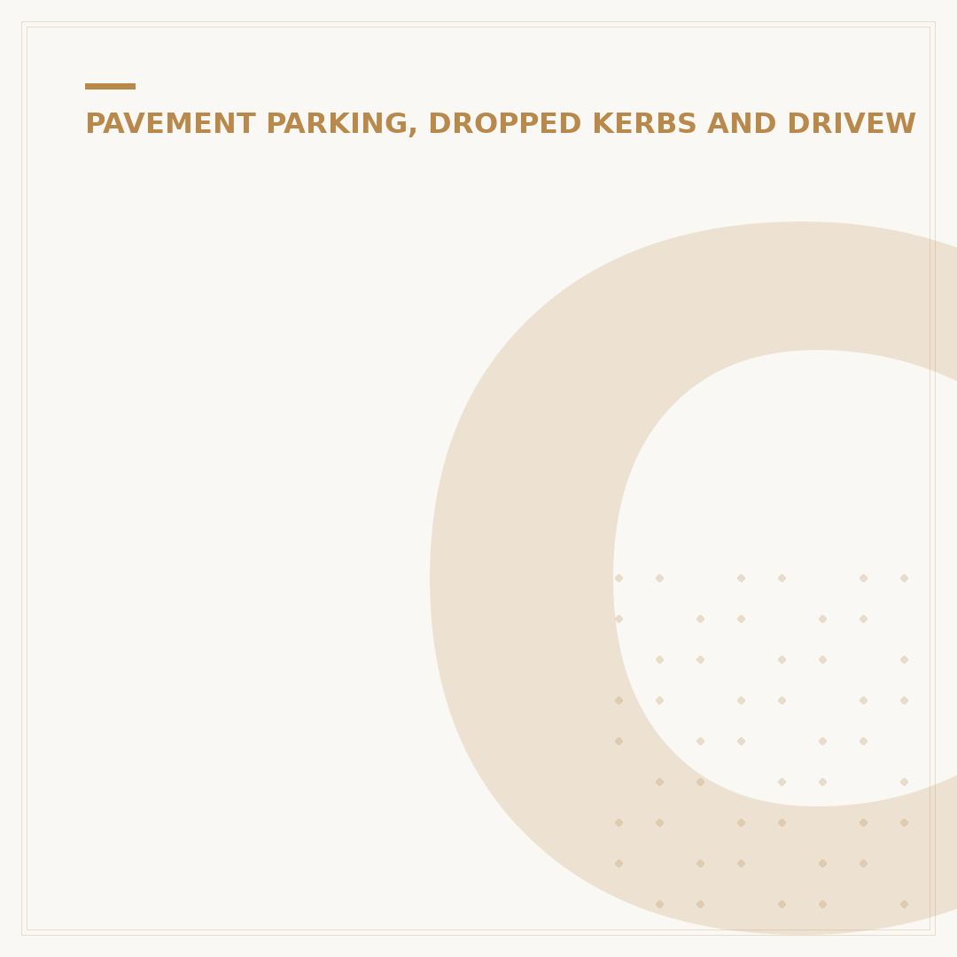 Can You Park in Front of a Dropped Kerb? UK Rules Explained