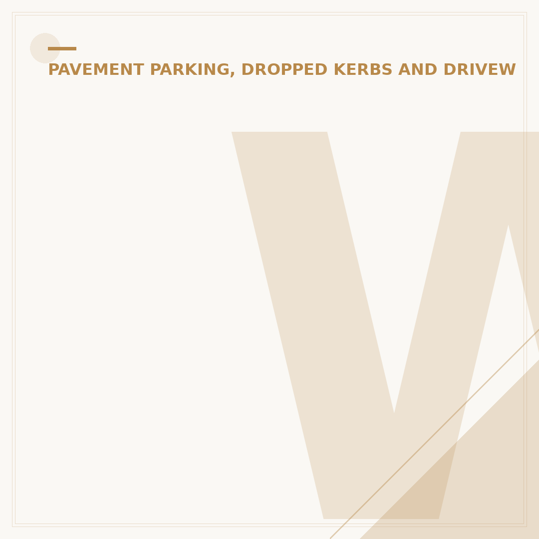 When Does Pavement Parking Ban Start UK?