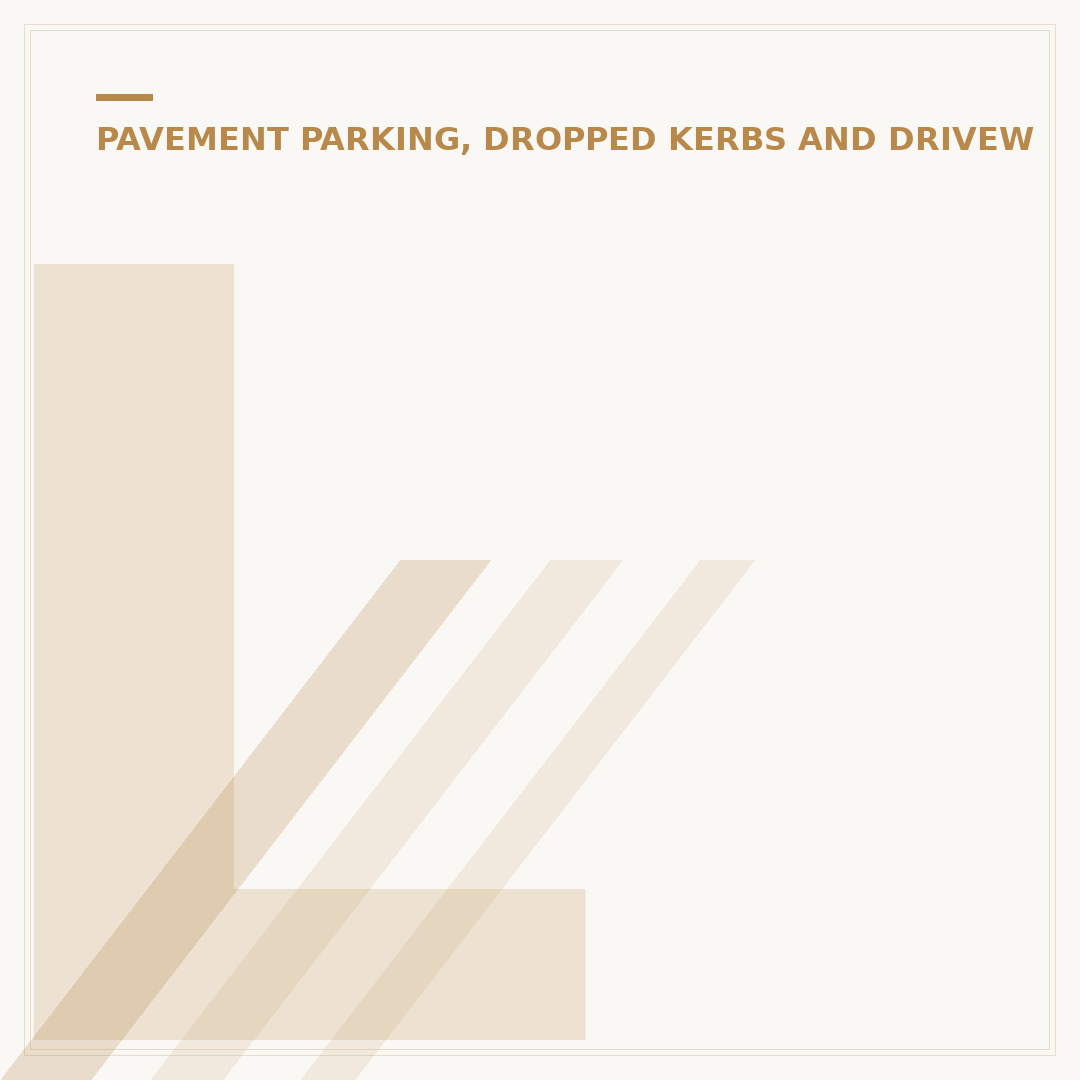 Laws About Parking on the Pavement in the UK Explained