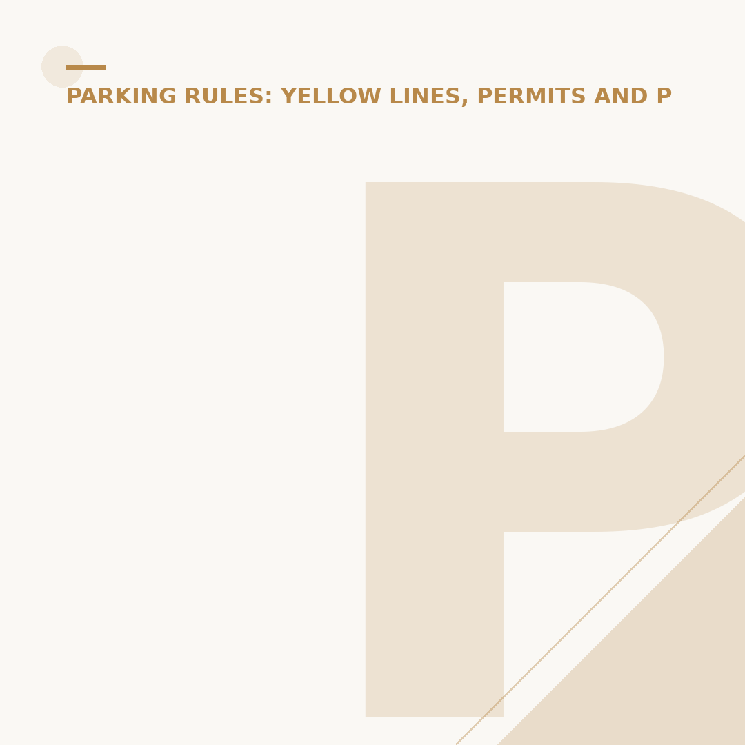 Pavement Parking Obstruction Fines: Rules & Penalties