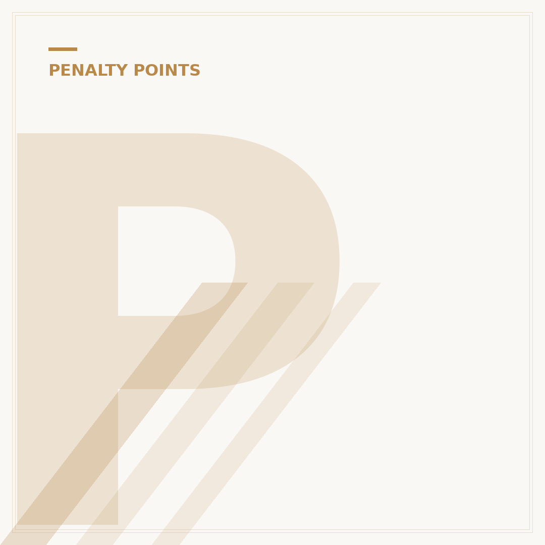 Penalty Points Expiry Date: When Do They Vanish?