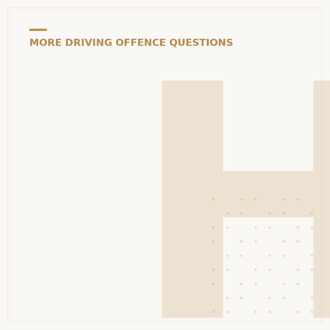 How Many Points on Licence Lead to a Driving Ban?