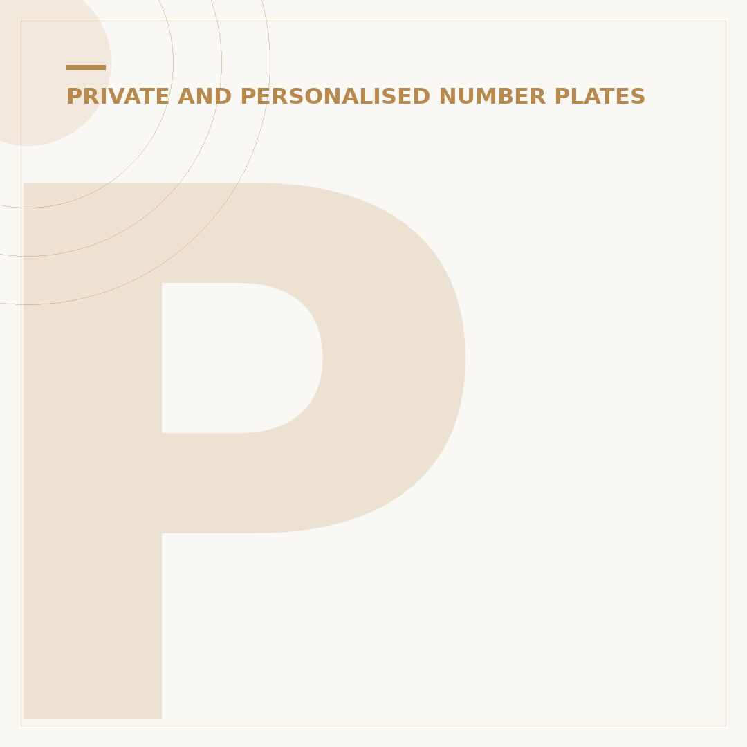 Private Number Plates on Finance: Your Payment Options