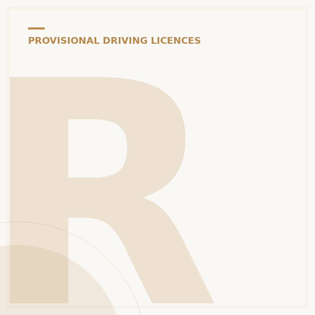 Request a New Provisional Licence