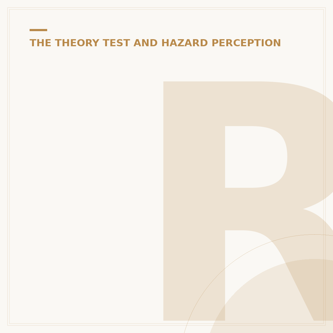 Road and Traffic Signs Theory Test Explained
