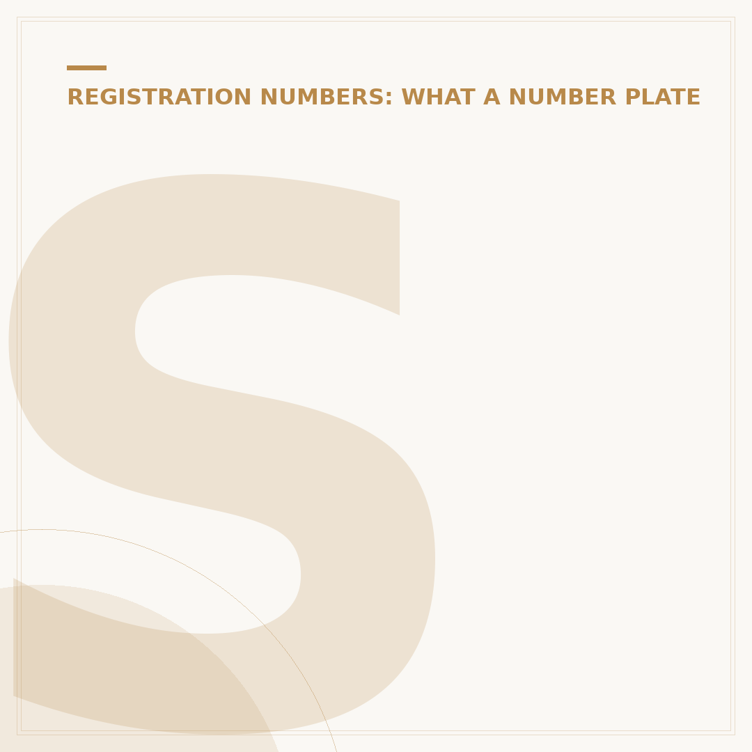 S Reg Car What Year? Decoding UK Number Plate Years