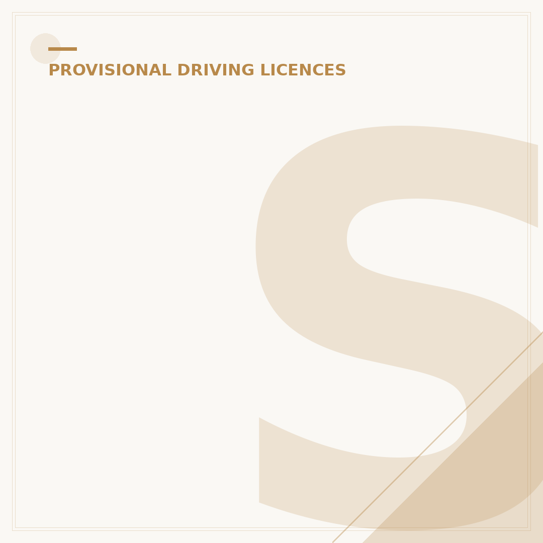 Scooter Provisional Licence