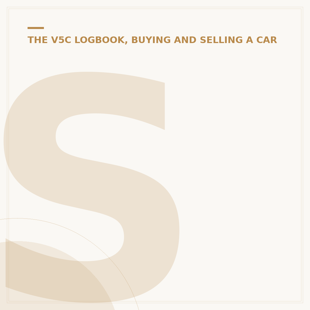Selling Your Vehicle to a New Keeper: The Official Process