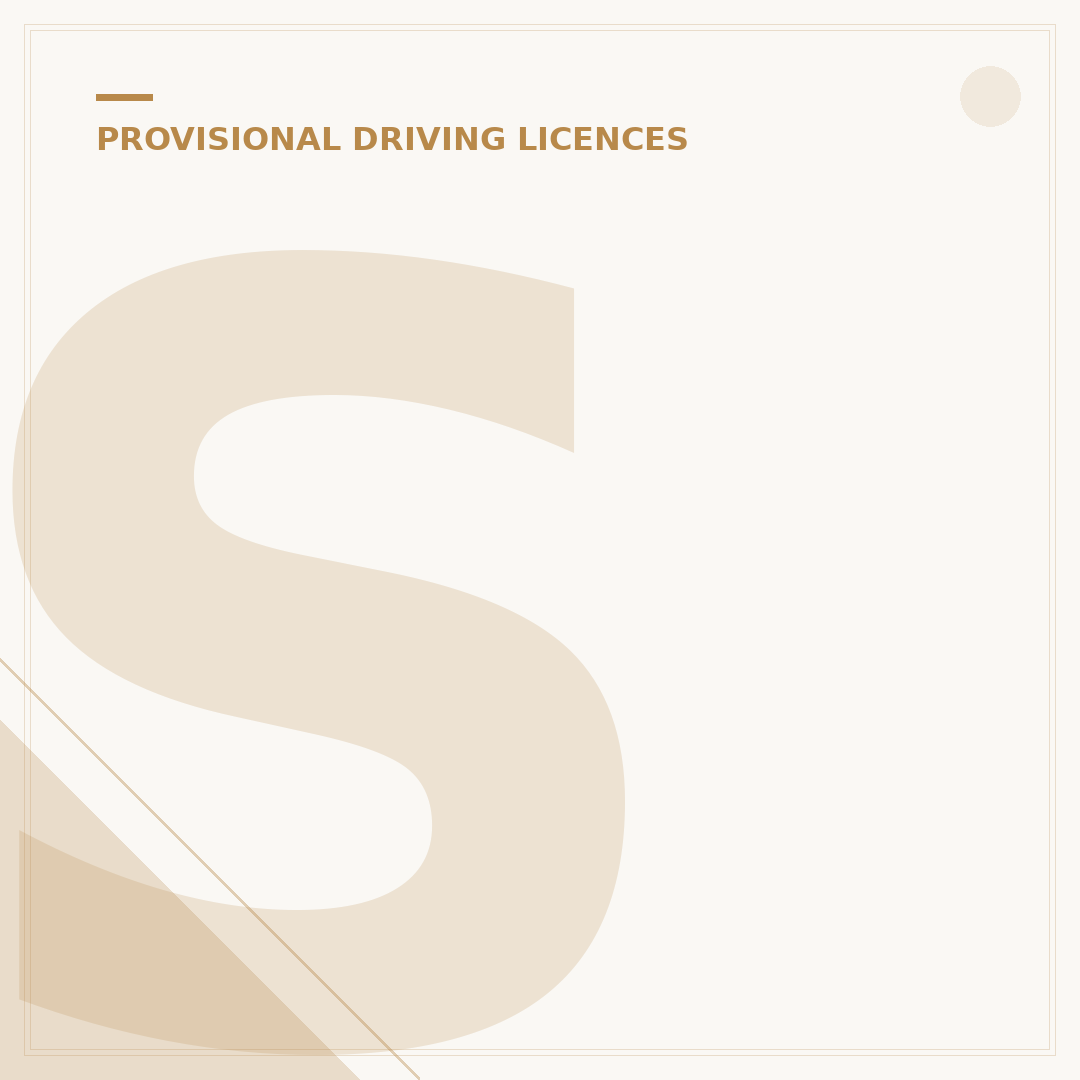 Share Code for Provisional Driving Licence: How To