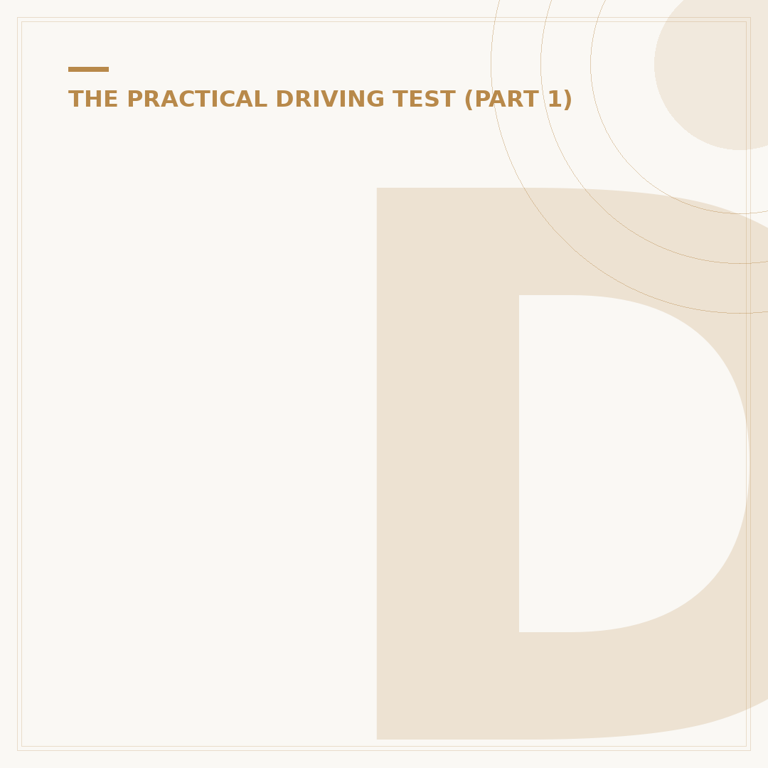 Driving Test Show Me Tell Me Questions Explained