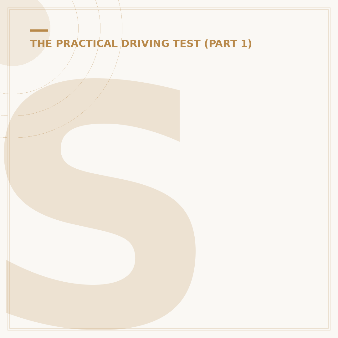 Show Me Tell Me Questions for Driving Test
