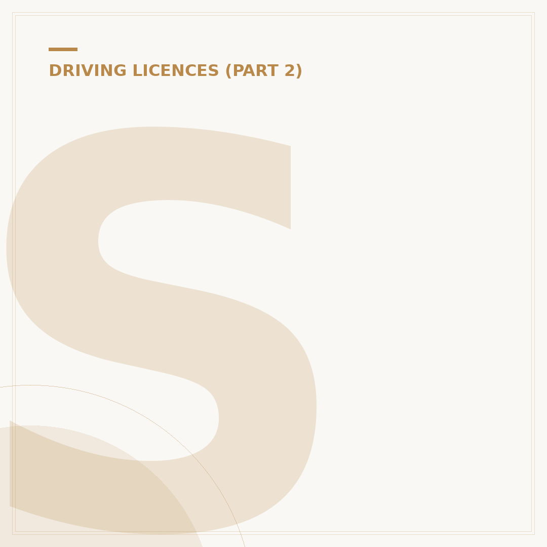 Signing a Driving Licence Photo: What You Need to Know