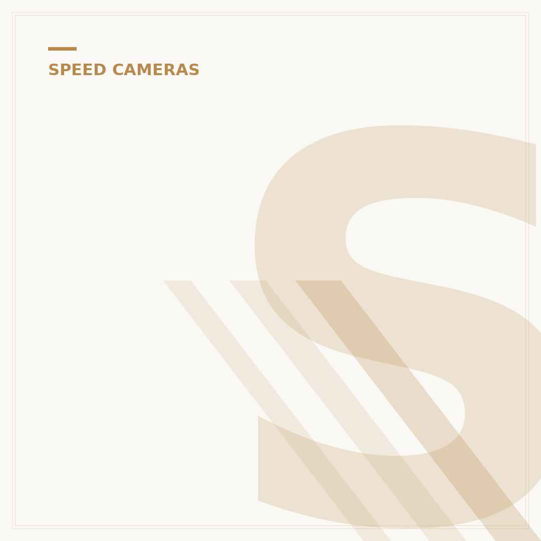 Slowing Down Before a Mobile Speed Camera