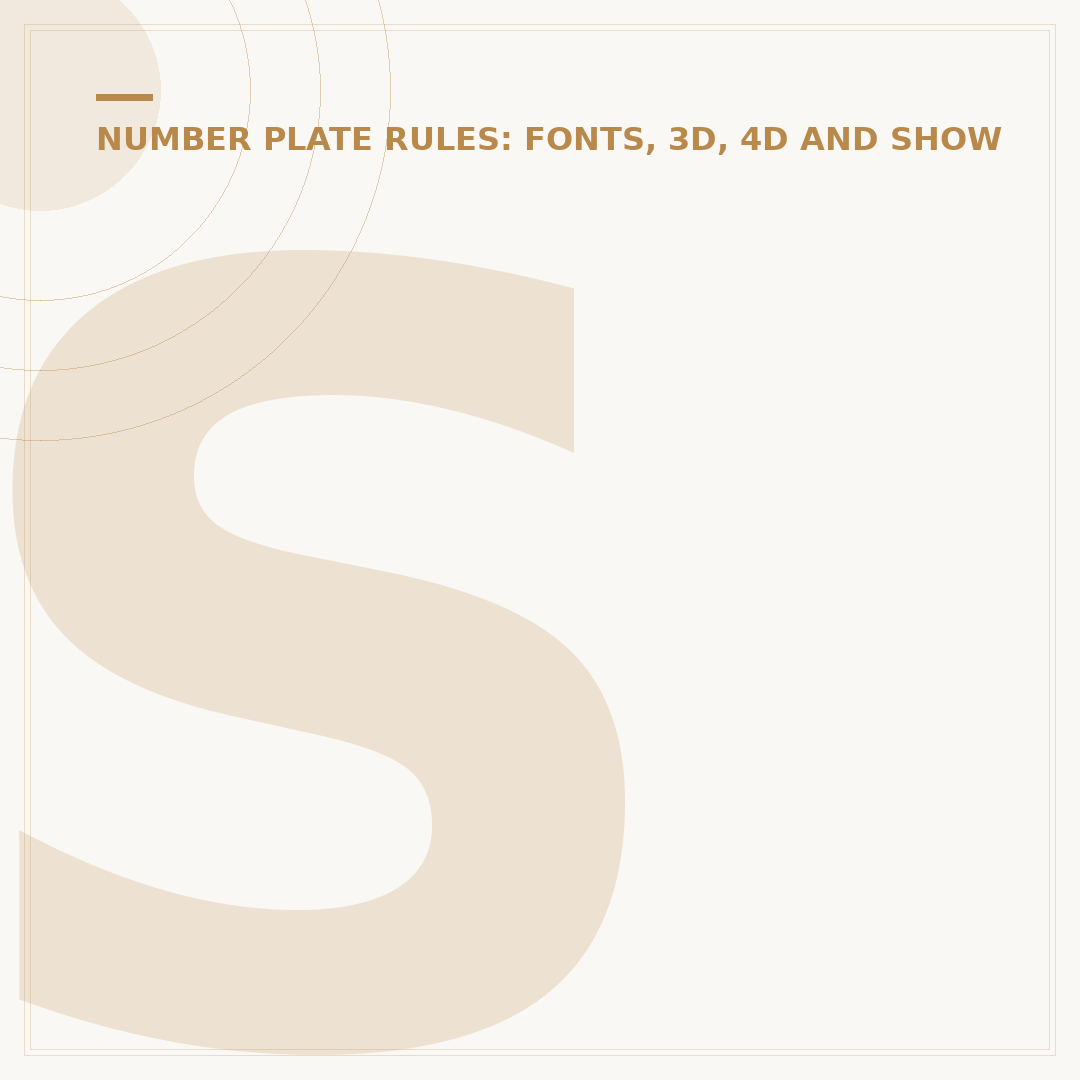 Smallest Legal Motorcycle Number Plate Size UK Dimensions