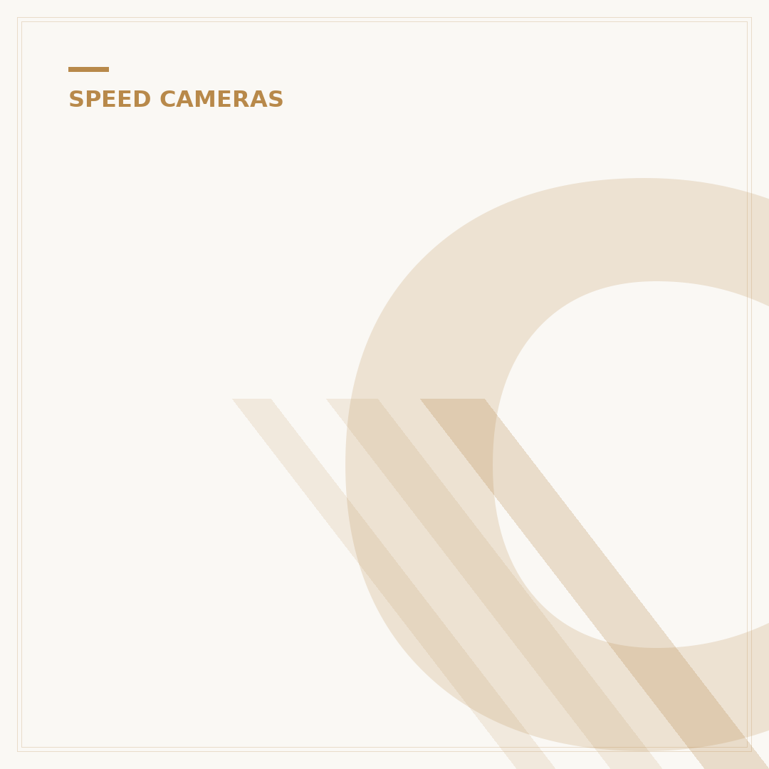 Can Speed Cameras Get You From The Front?