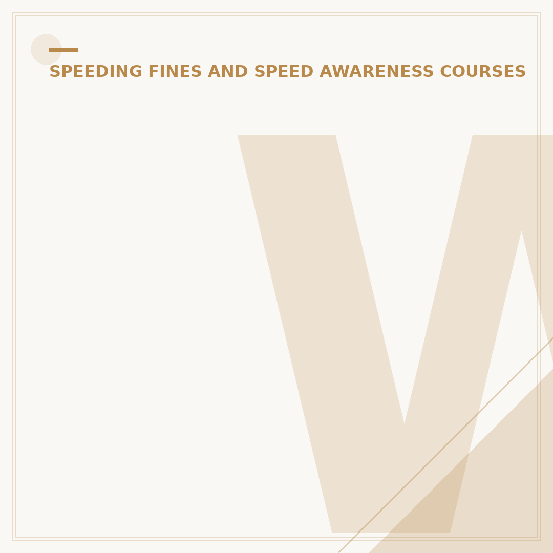 What Is the Fine for Speeding?