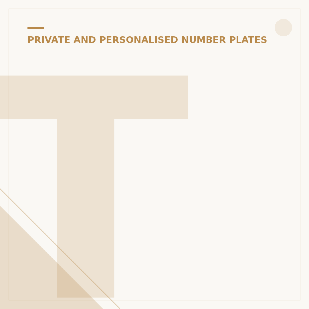 Taking Off Private Number Plate: DVLA Process Explained