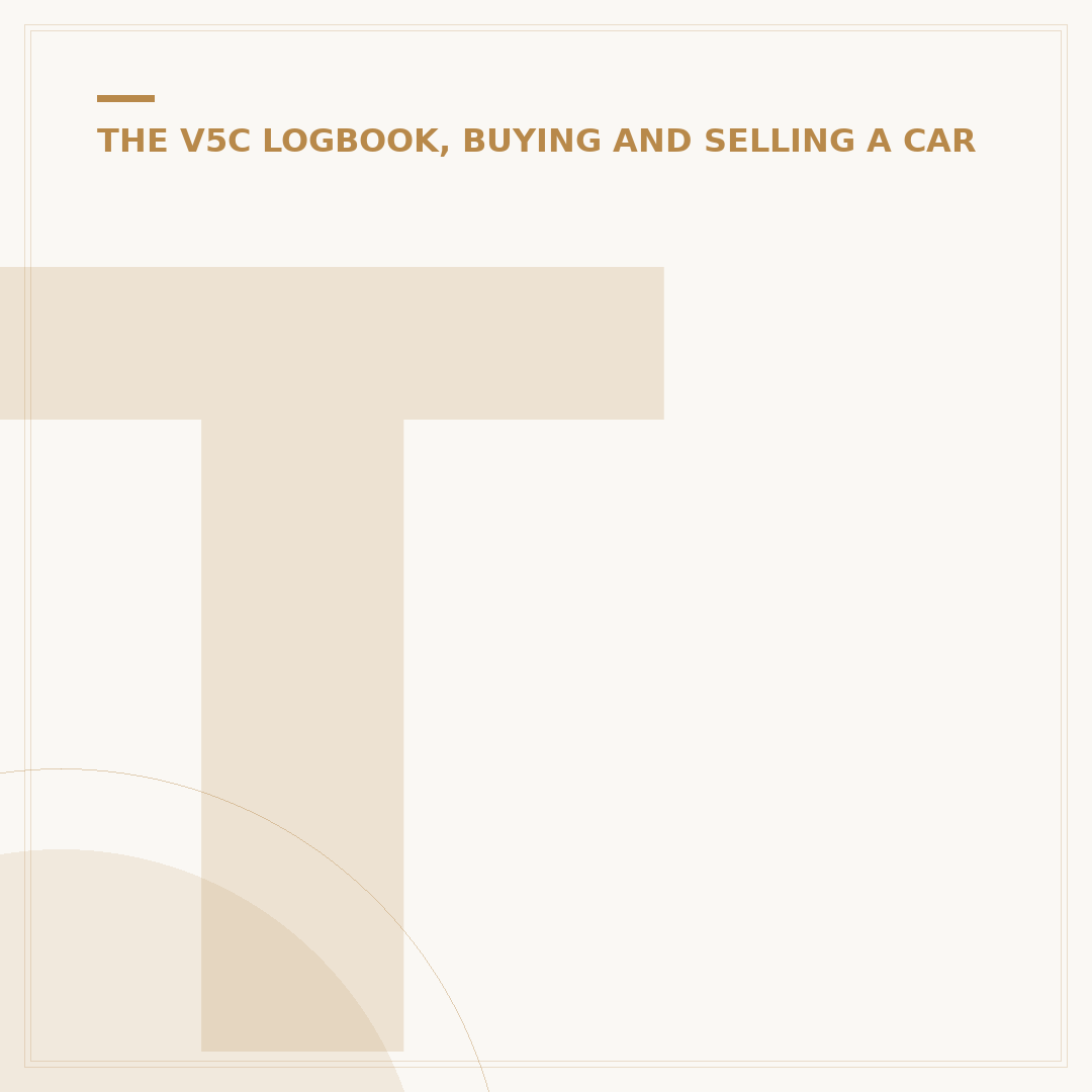 Taxing a Vehicle as a New Keeper