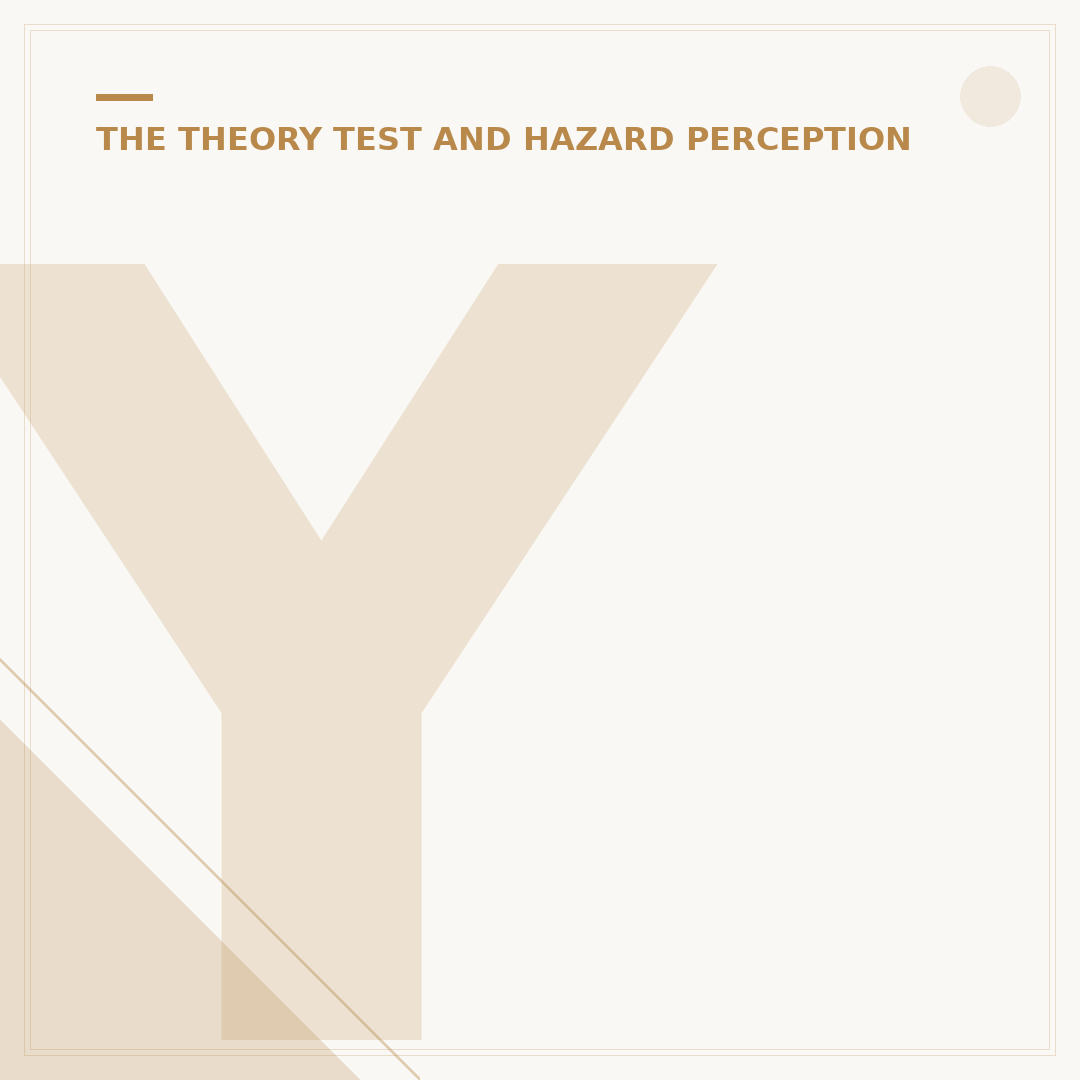You Can Only Fail Your Theory Test 3 Times