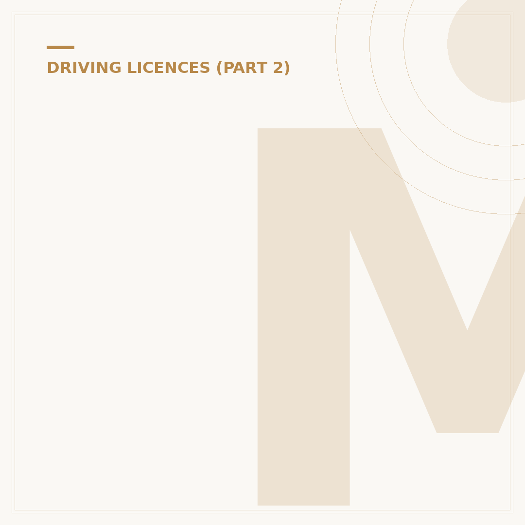 Meaning of a Full UK Automatic Driving Licence