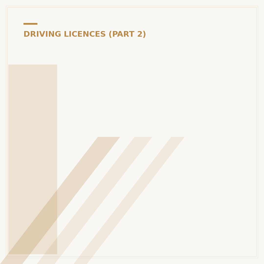 Is a UK Driving Licence International?
