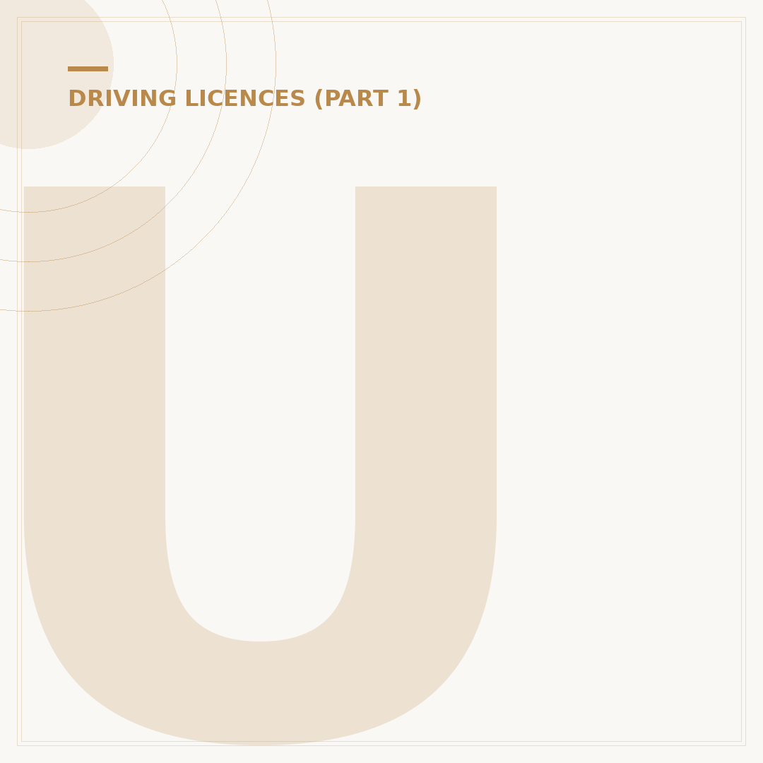 UK Driving Licence Types Explained