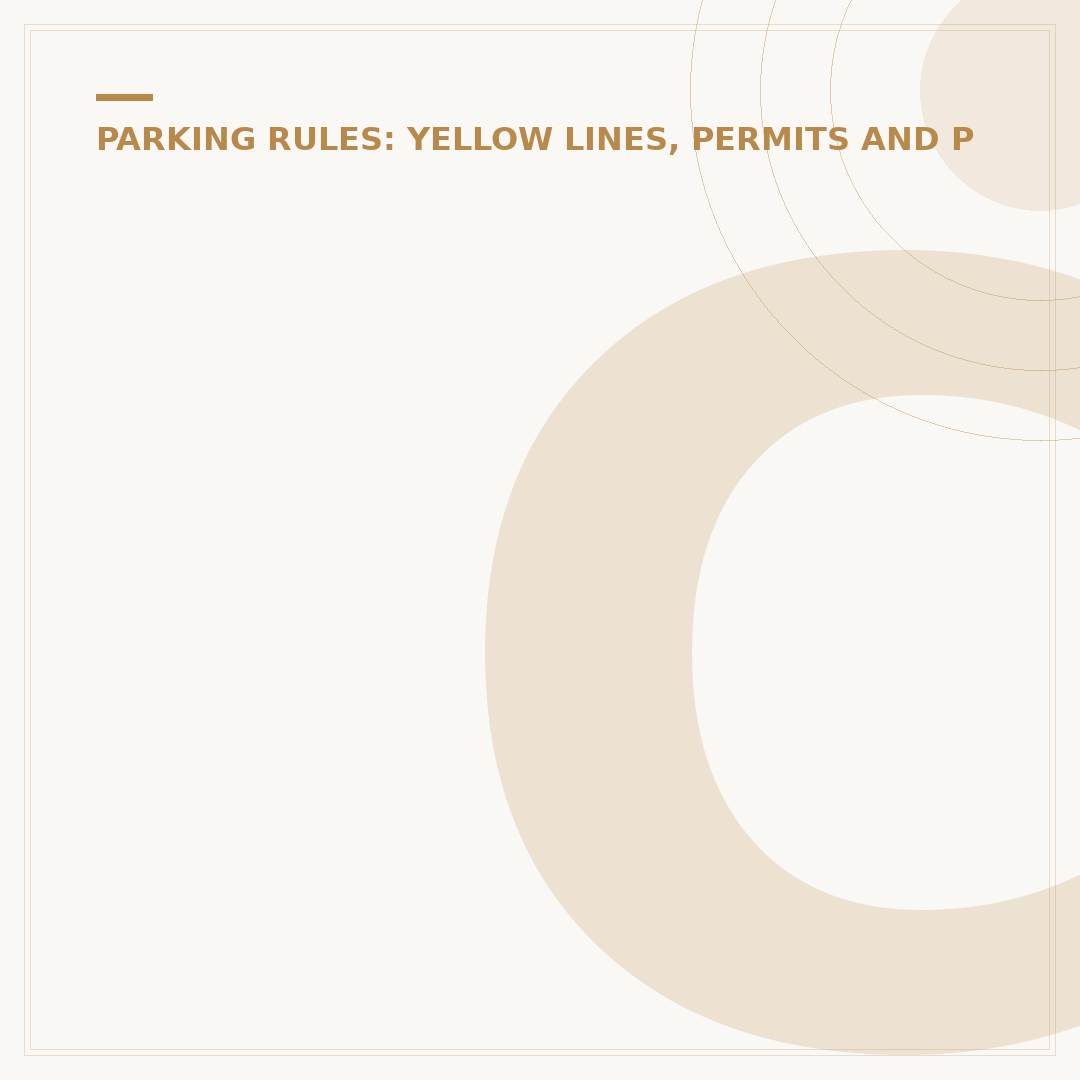 Can You Unload on Double Yellow Lines?
