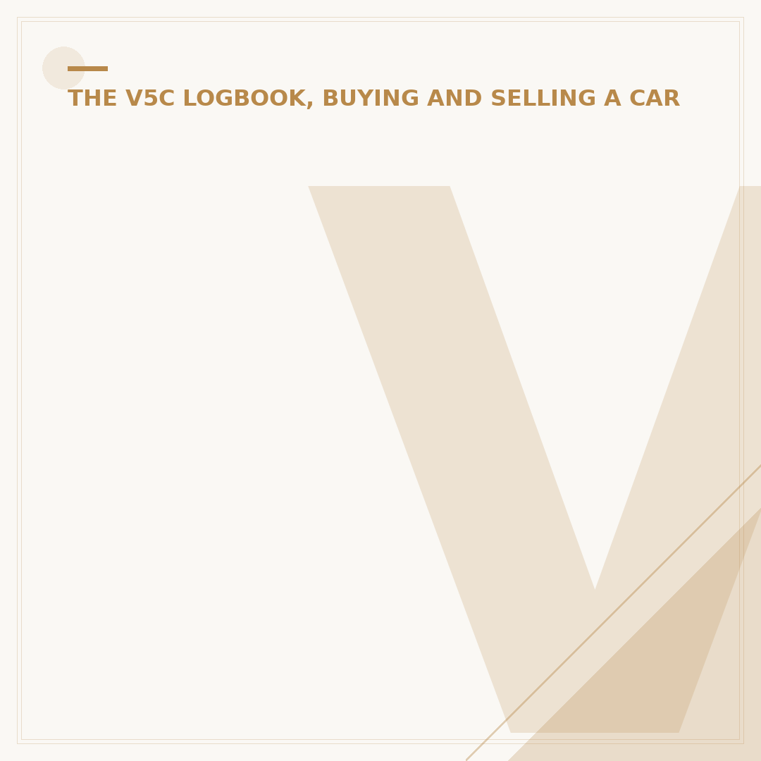 V5C Document Reference Number