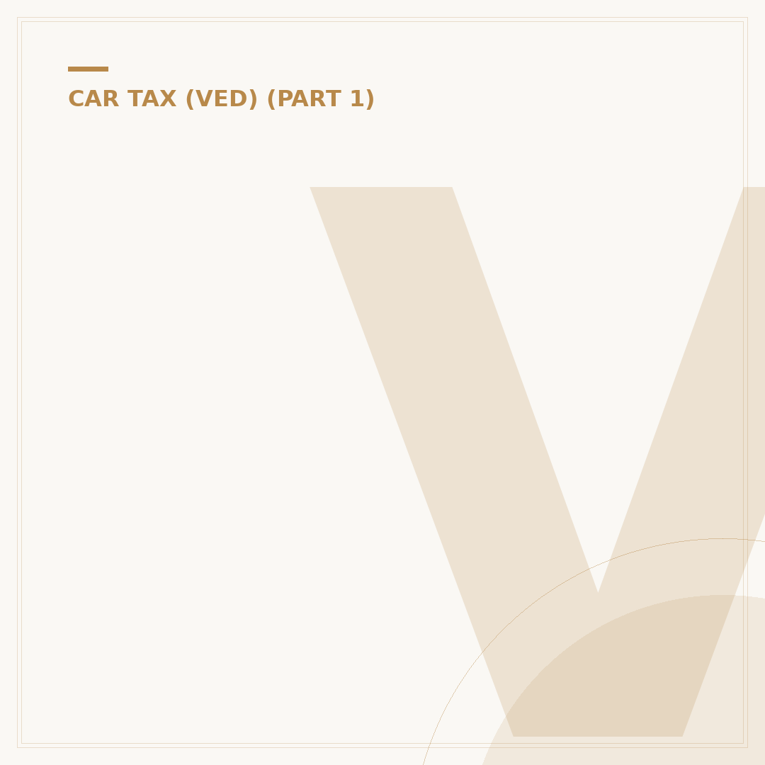 Van Road Tax: How Much You'll Pay