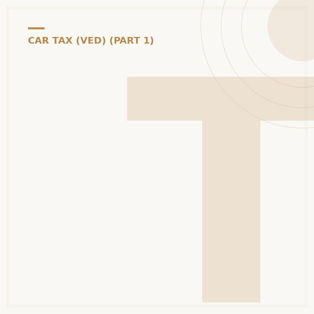 Tax for Tour Vehicles