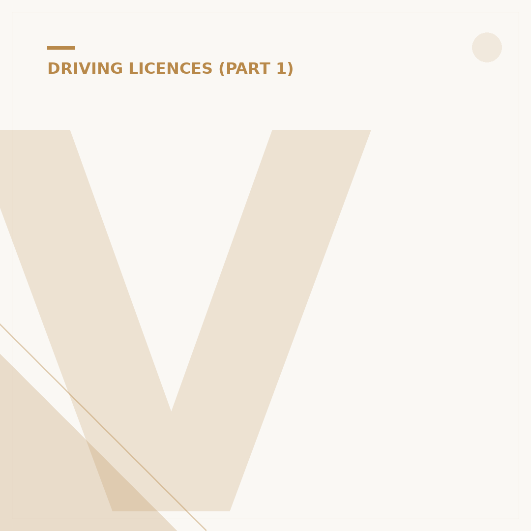 Verify a Driving Licence
