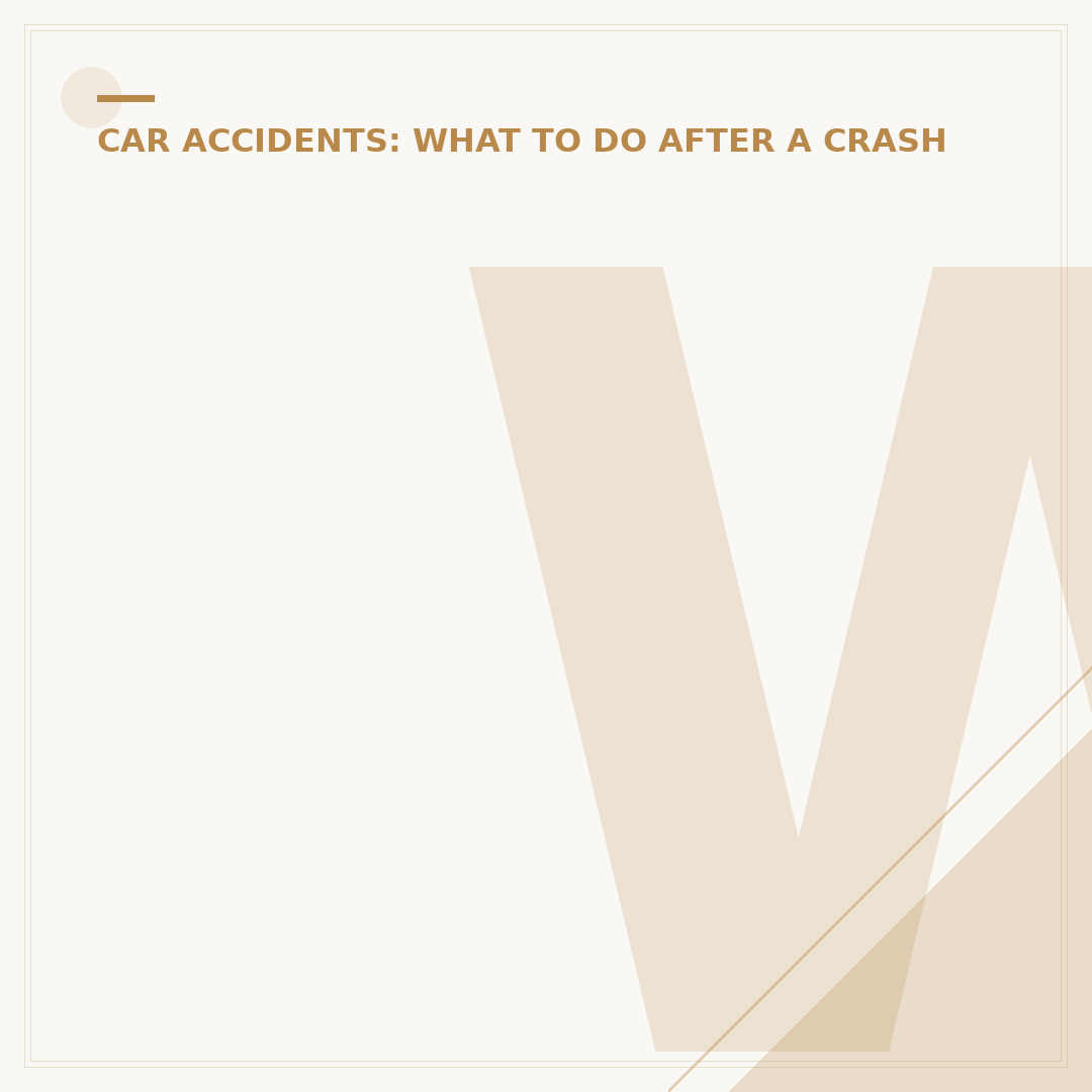What to Do After a Car Accident Safely