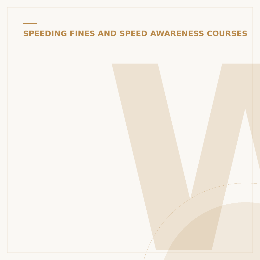 When Can You Do A Speed Awareness Course?