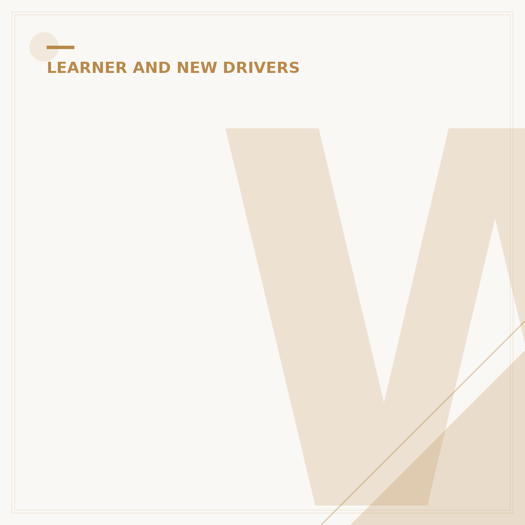 Where to Position L Plates on a Car