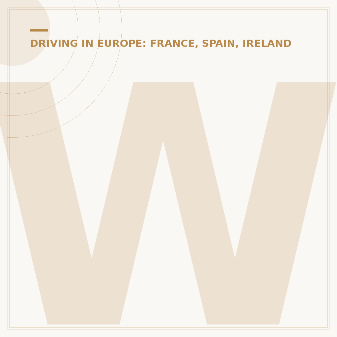 Where to Put Beam Deflectors for Driving Abroad