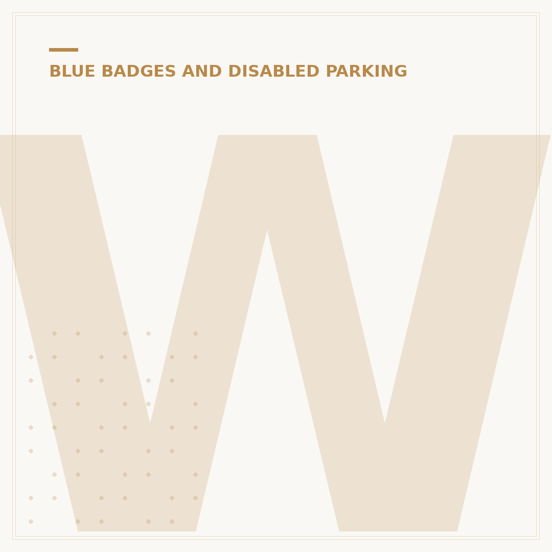 Who is Entitled to a Blue Badge? Eligibility Explained