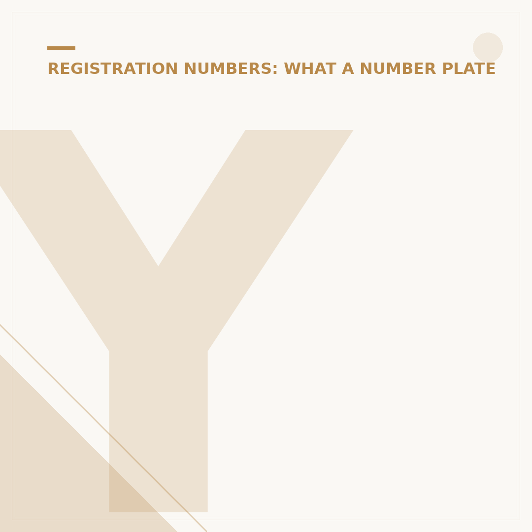 Y Reg Car: What Year Was It Registered?