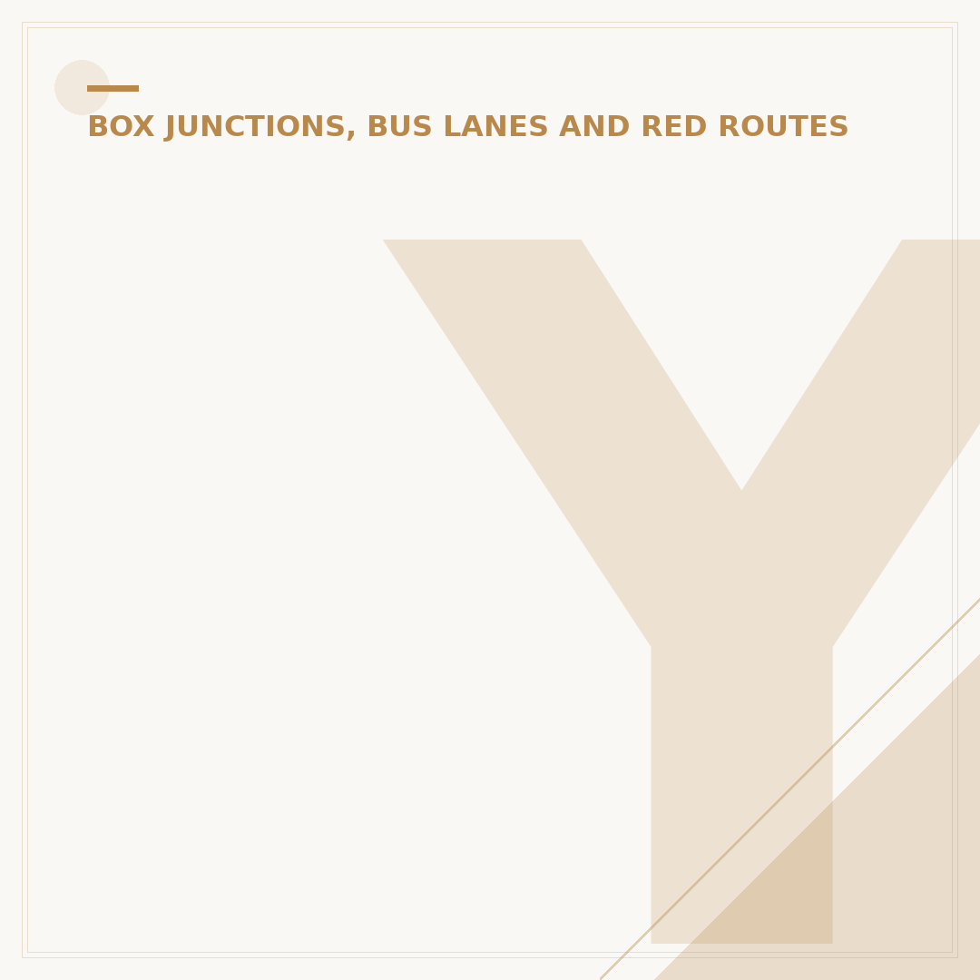 Yellow Box Junction Time Limit: Rules and Fines