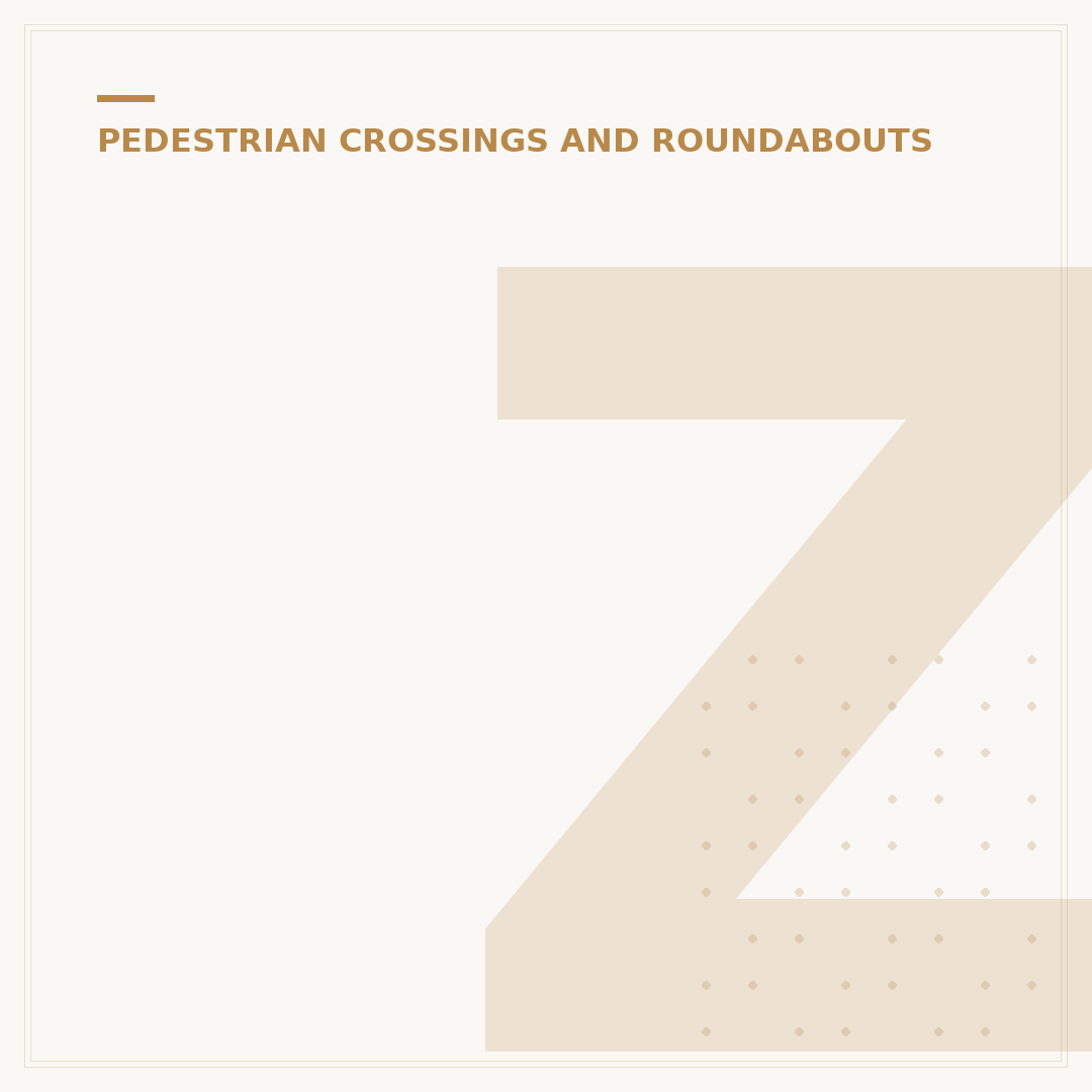 Zebra Crossing Ahead Sign: What It Means