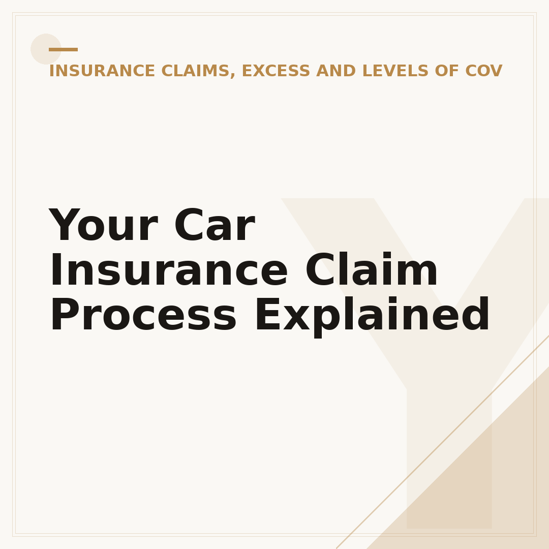 Your Car Insurance Claim Process Explained