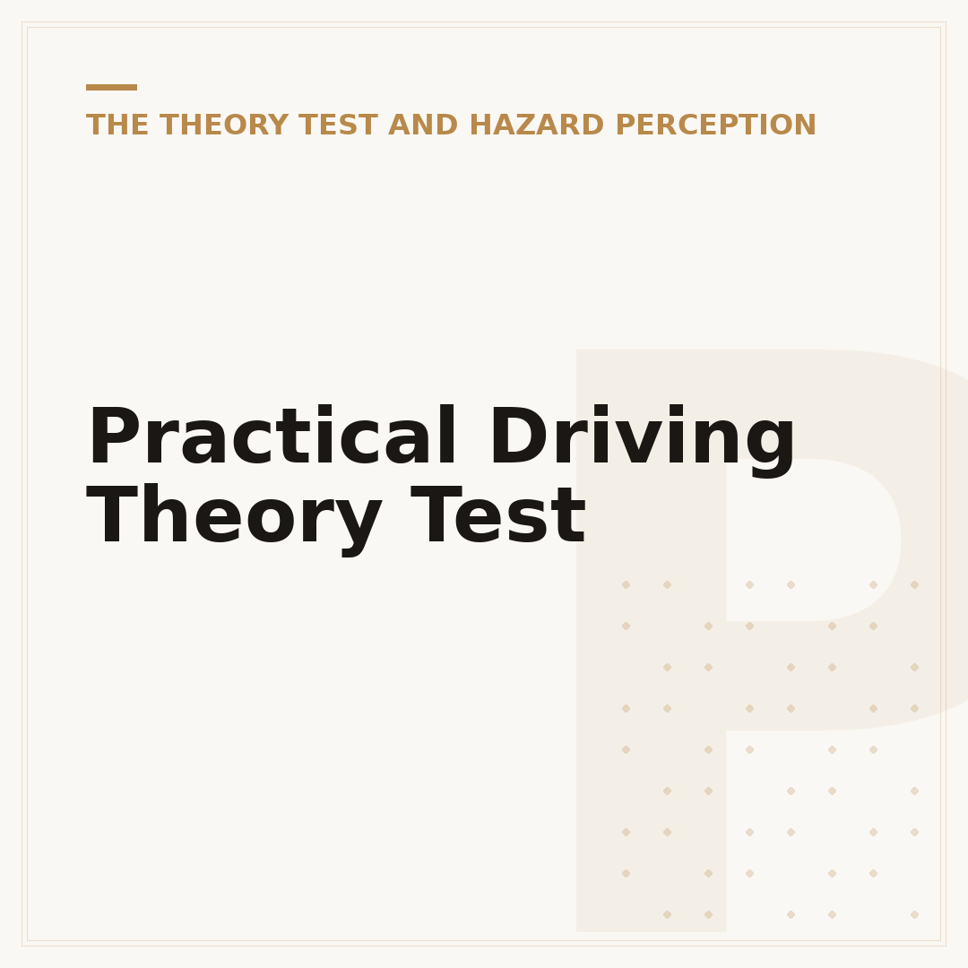 Practical Driving Theory Test