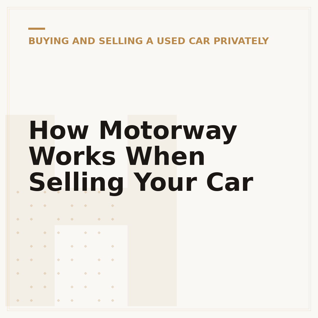 How Motorway Works When Selling Your Car